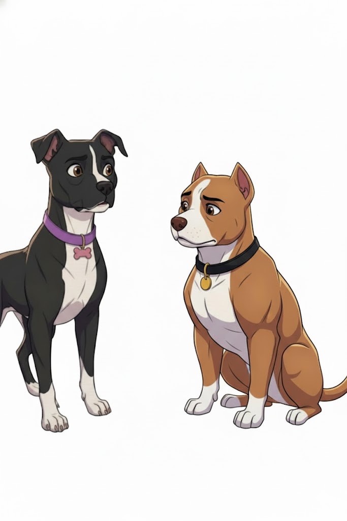 Betty Lou and Saffron Noodles illustration